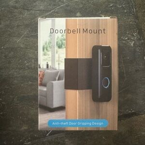 Doorbell Mount with Anti-theft Design